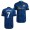 Men's Edinson Cavani Jersey Manchester United Third Blue 2021-22 Authentic Patch