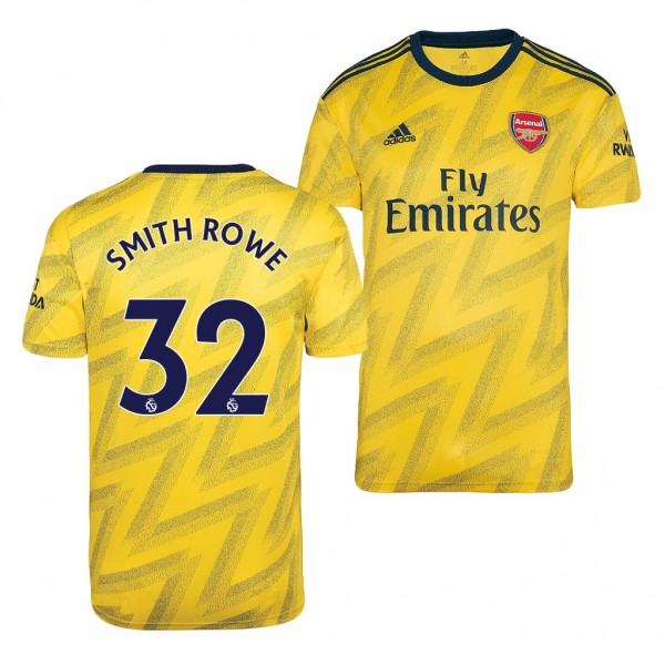 Men's Arsenal Emile Smith Rowe Away Jersey 19-20