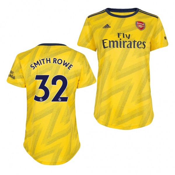 Women's Arsenal Emile Smith Rowe Away Jersey 19-20