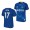 Youth Alex Iwobi Jersey Everton 2021-22 Blue Home Replica