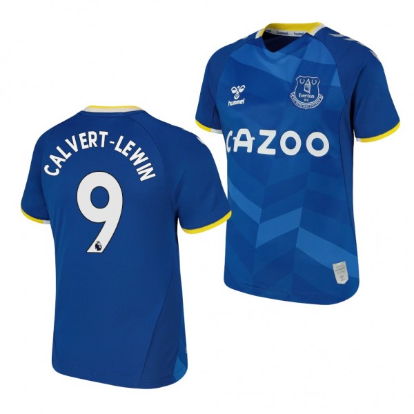 Youth Dominic Calvert-Lewin Jersey Everton 2021-22 Blue Home Replica