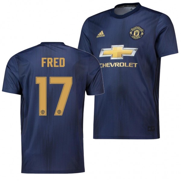 Men's Manchester United Fred Jersey Cup Navy