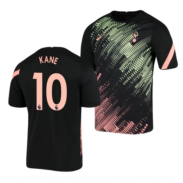 Men's Harry Kane Tottenham Hotspur Pre-Match Jersey Black 2021 Replica
