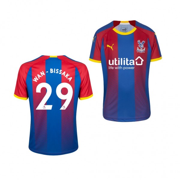 Youth Crystal Palace Aaron Wan-Bissaka Home Official Jersey