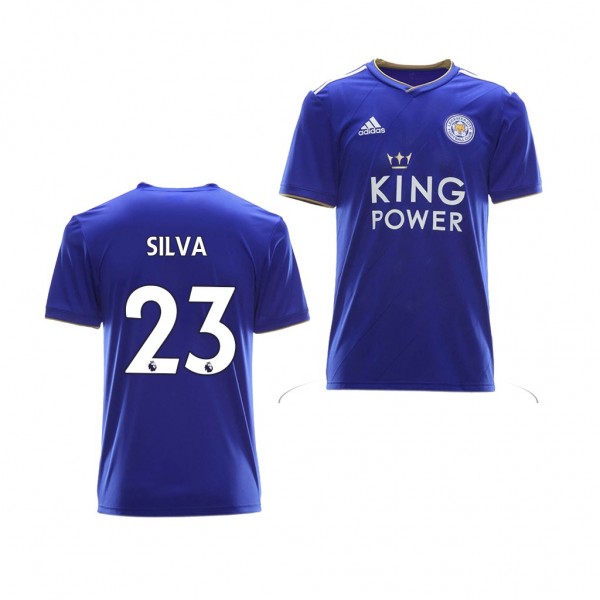 Youth Leicester City Adrien Silva Home Official Jersey