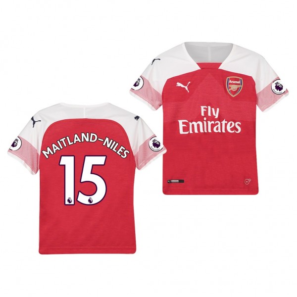Youth Arsenal Ainsley Maitland-Niles Home Official Jersey
