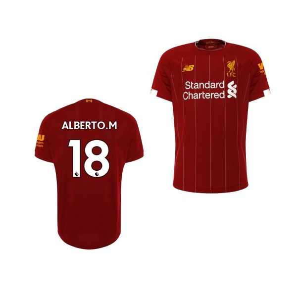 Men's Liverpool Alberto Moreno 19-20 Home Jersey Buy