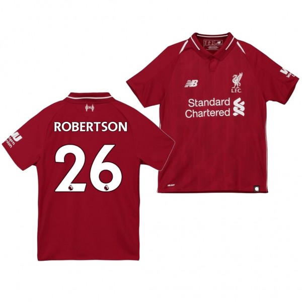 Youth Liverpool Andrew Robertson Home Official Jersey