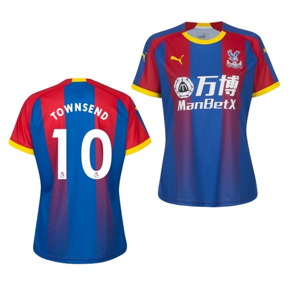 Women's Crystal Palace Andros Townsend Home Jersey Blue Red