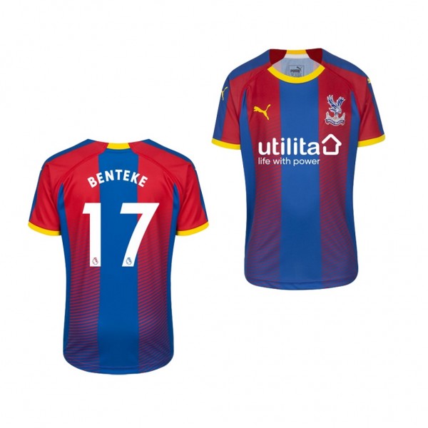 Youth Crystal Palace Christian Benteke Home Official Jersey