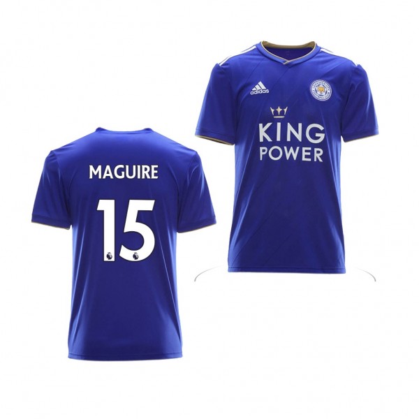 Youth Leicester City Harry Maguire Home Official Jersey