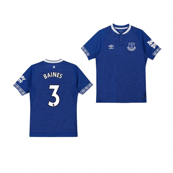 Youth Everton Leighton Baines Home Replica Jersey