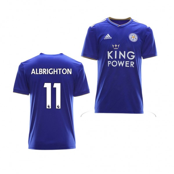 Youth Leicester City Marc Albrighton Home Official Jersey