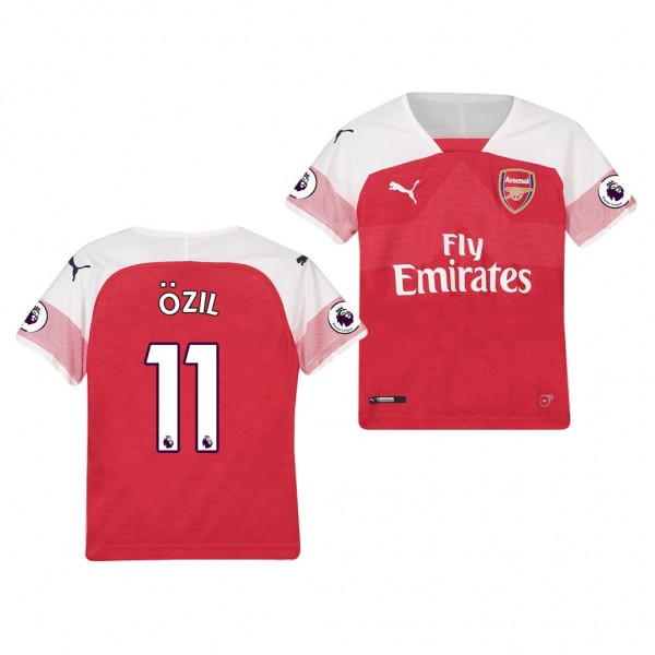 Youth Arsenal Mesut Ozil Home Official Jersey