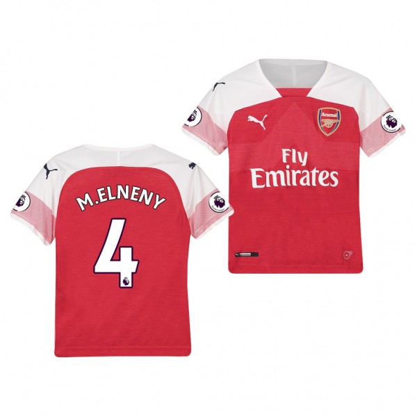 Youth Arsenal Mohamed Elneny Home Official Jersey
