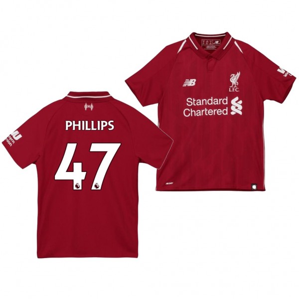 Youth Liverpool Nathaniel Phillips Home Official Jersey