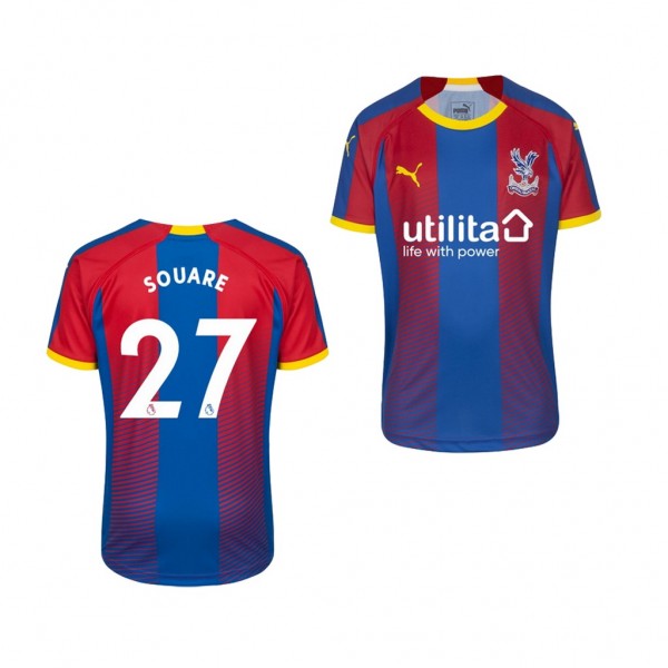 Youth Crystal Palace Pape Souare Home Official Jersey