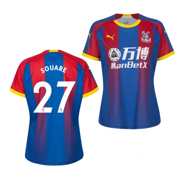 Women's Crystal Palace Pape Souare Home Jersey Blue Red