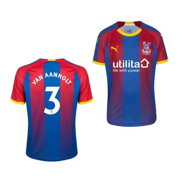 Youth Crystal Palace Patrick Van Aanholt Home Official Jersey