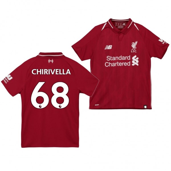 Youth Liverpool Pedro Chirivella Home Official Jersey
