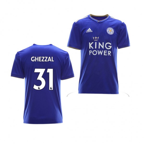 Youth Leicester City Rachid Ghezzal Home Official Jersey