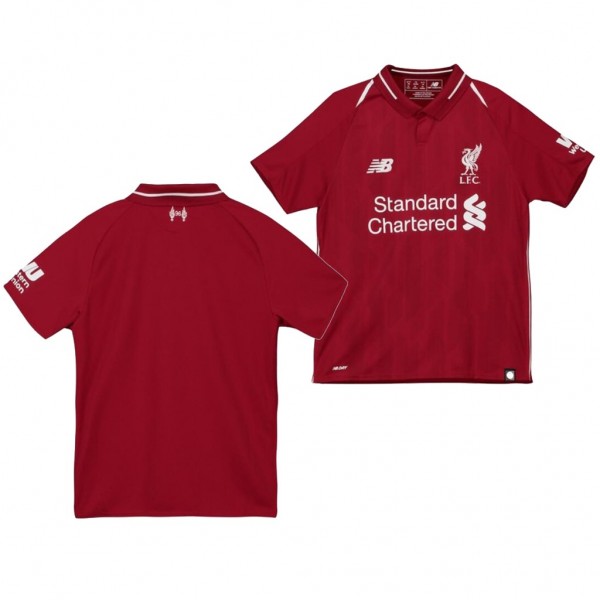 Youth Liverpool Home Official Jersey