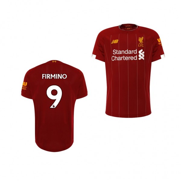Men's Liverpool Roberto Firmino 19-20 Home Jersey