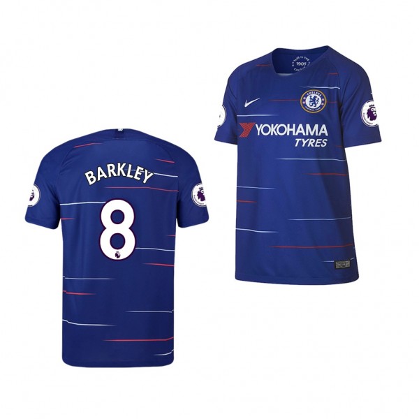 Youth Chelsea Ross Barkley Home Replica Jersey