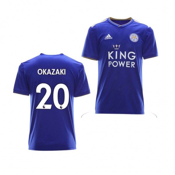 Youth Leicester City Shinji Okazaki Home Official Jersey