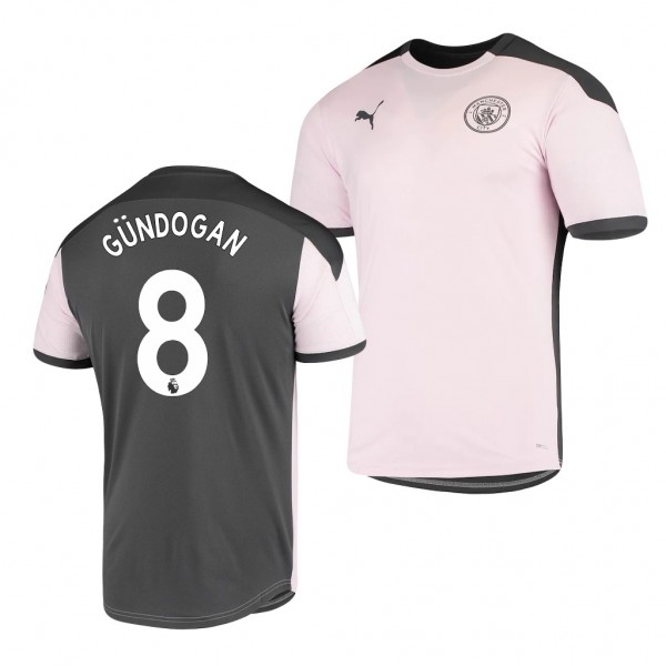 Men's Ilkay Gundogan Manchester City Training Jersey Pink 2020-21