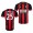 Men's Bournemouth Home Jack Simpson Jersey Red Black