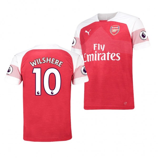 Men's Arsenal Replica Jack Wilshere Jersey Red