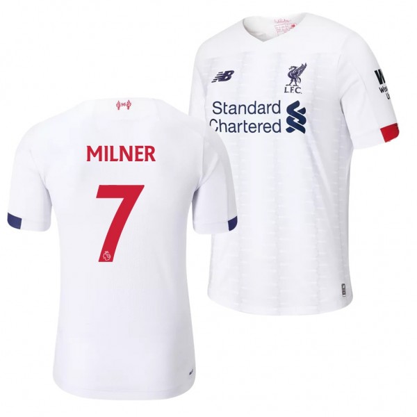 Men's Liverpool James Milner 19-20 Away Road Jersey Outlet