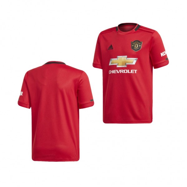 Youth Manchester United Jersey 19-20 Red