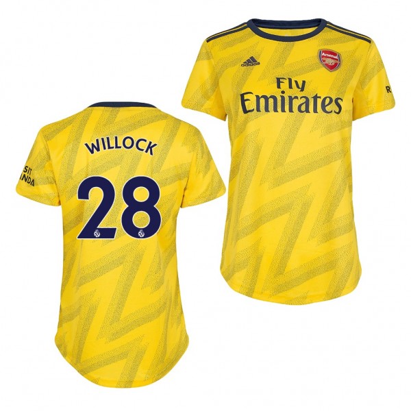 Women's Arsenal Joe Willock Away Jersey 19-20