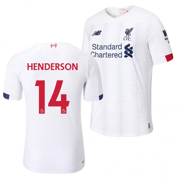 Men's Liverpool Jordan Henderson 19-20 Away Road Jersey