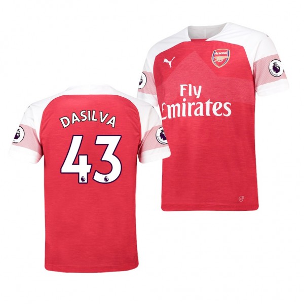 Men's Arsenal Replica Josh Dasilva Jersey Red