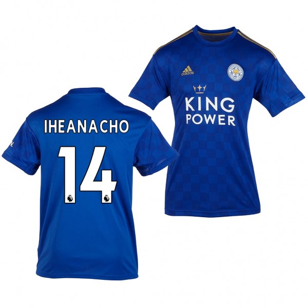 Youth Leicester City Kelechi Iheanacho Home Jersey