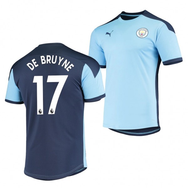 Men's Kevin De Bruyne Manchester City Training Jersey Blue