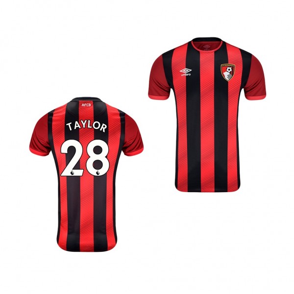 Men's AFC Bournemouth Kyle Taylor 19-20 Home Official Jersey Outlet
