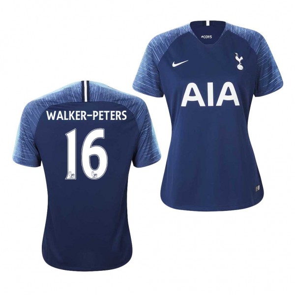 Men's Away Tottenham Hotspur Kyle Walker-Peters Jersey Navy