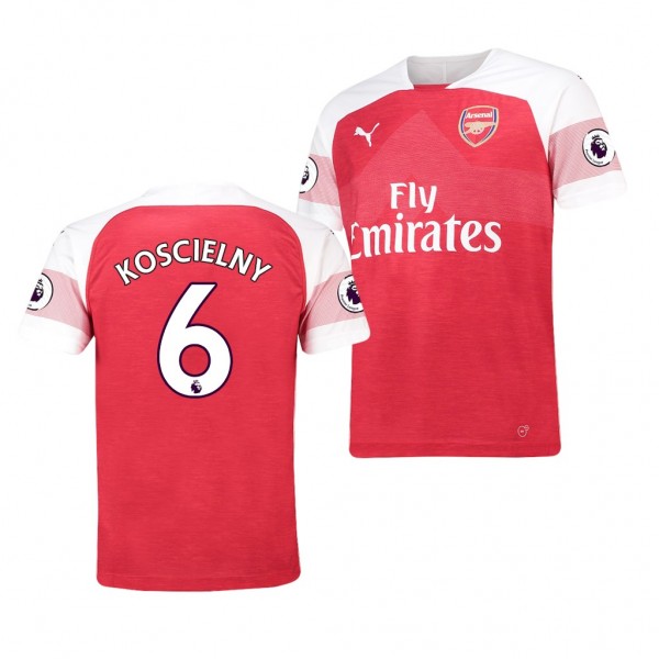 Men's Arsenal Replica Laurent Koscielny Jersey Red