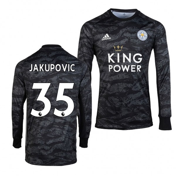 Men's Leicester City Eldin Jakupovic Jersey Goalkeeper 19-20 Long Sleeve Adidas Buy