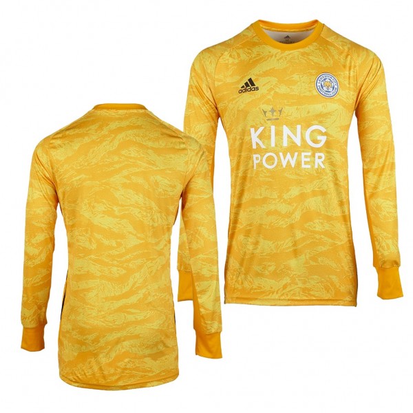 Youth Leicester City Jersey Goalkeeper 19-20 Long Sleeve Adidas Business
