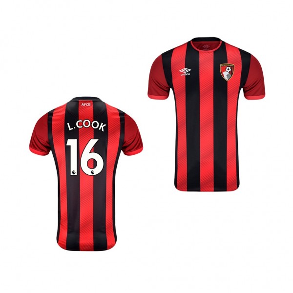 Men's AFC Bournemouth Lewis Cook 19-20 Home Official Jersey
