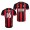 Men's Bournemouth Home Lewis Cook Jersey Red Black