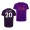 Men's Liverpool Adam Lallana Away Purple Jersey