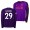 Men's Liverpool Dominic Solanke Away Purple Jersey