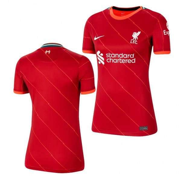 Women's Jersey Liverpool Home Red Replica 2021-22