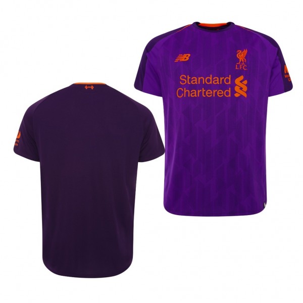 Men's Liverpool Away Purple Jersey